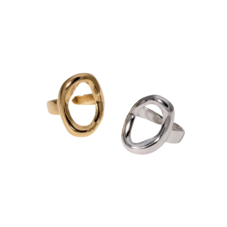 Anillo Circular Abstracto