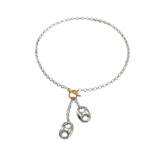 Collar Pop Tab Bicolor