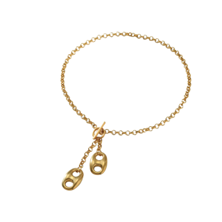 Collar Pop Tab Dorado