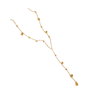 Collar Lluvia Dorado