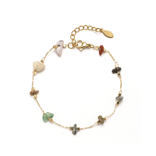 Pulsera Piedras Colores