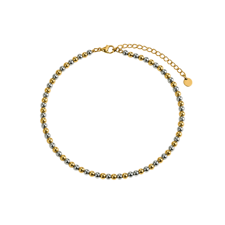 Collar Bolitas Bicolor